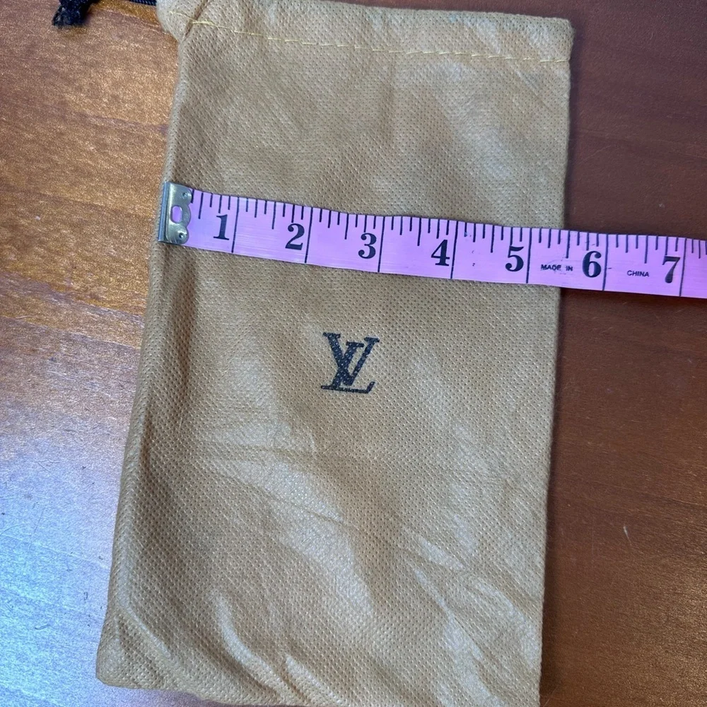 Louis Vuitton Tan Drawstring Pouch